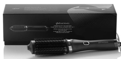 ghd duet blowdry Rundbürstenföhn Schwarz 2 in 1 Heißluftbürste Haarglätter prof