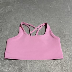 Nike Dri-Fit Swoosh Sports Bra Racerback Girls Large Pink Nike One Activewear