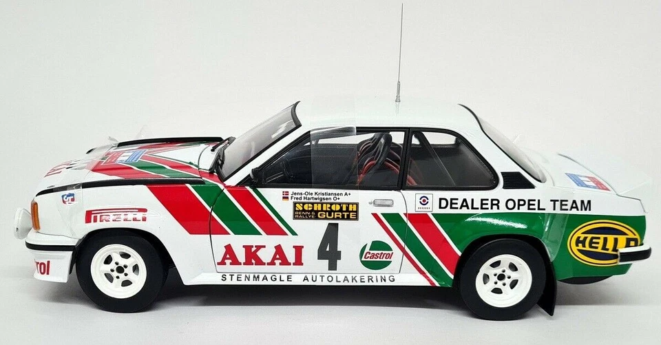 Sunstar 1/18 Opel Ascona 400 International Sachs Winner Rally 1981 Diecast Model - Image 4 of 4