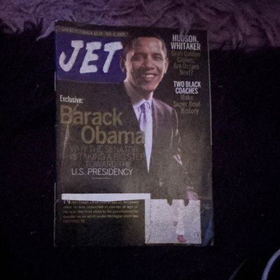 JET Magazine Jan 2006 Weekly Illustrated English w/ Obama, Beyonce, Denzel