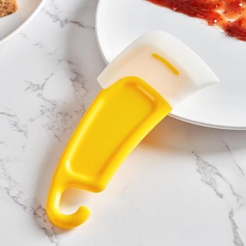 Silicone Pan Scraper Kitchen Utensil Cleaning Spatula new Tools NICE Baking N3U2 - Picture 8 of 12