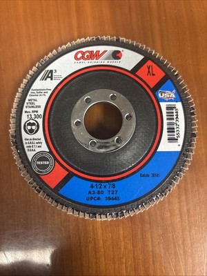 CGW Grinding Wheel 39455 Box Of 10 T27 