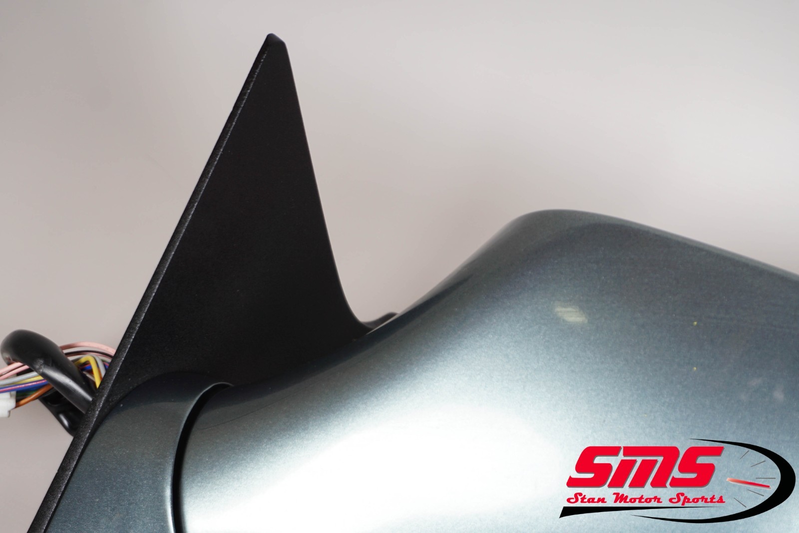 02-08 Maserati Spyder 4200 M138 Left Rear View Mirror Driver Verde Mistral OEM