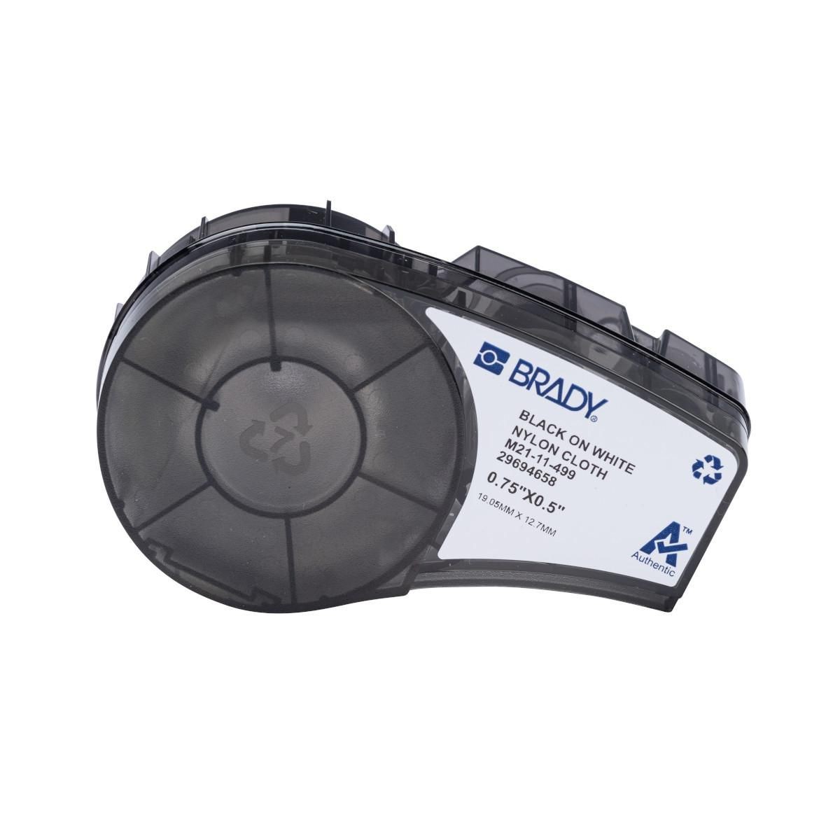 Brady M21-11-499 M21 Series Nylon cloth labels