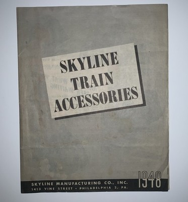 1948 Skyline Train Accessories Catalog 133Q