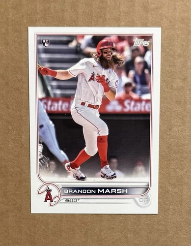 2022 Topps Series 1 - Brandon Marsh #243 Advanced Stats /300 (RC)
