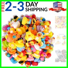 Rubber Ducks Bath Toy for Kids, Assortment Duckies for Jeep Ducking Pool Floa...