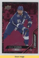 2016 Upper Deck Compendium SP Achievement Magenta Steven Stamkos #SP-4 READ 1hq