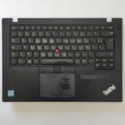 Lenovo ThinkPad L490 Handauflage Tastatur FR AZERTY Palmrest Keyboard
