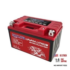 YTX30L-BS Lithium Motorcycle Starting Battery, 12V 10Ah LiFePO4 Powersports