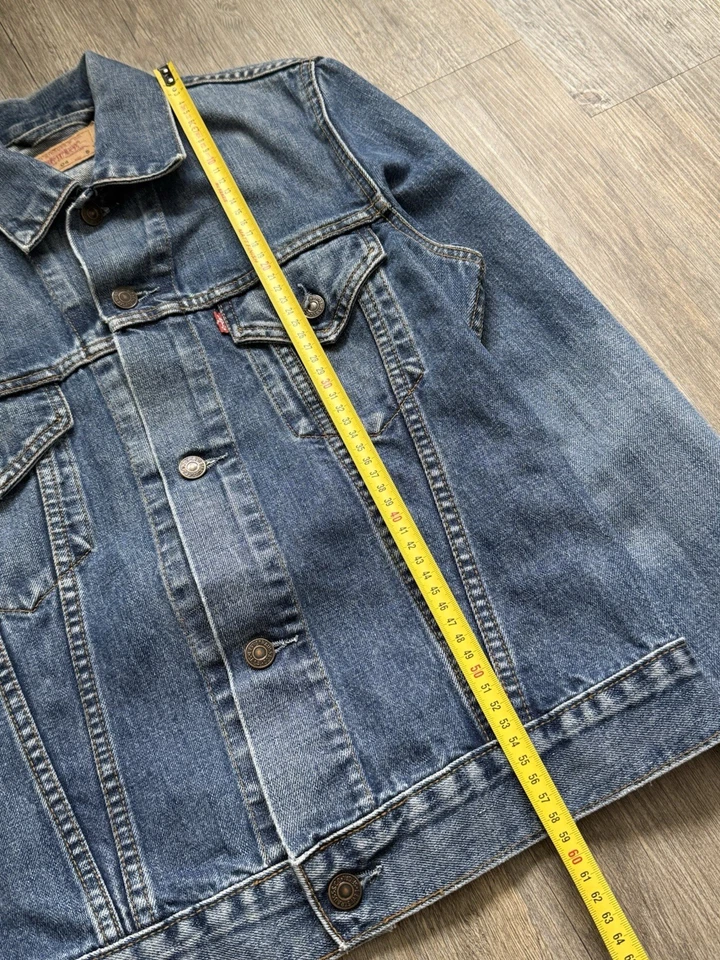 Veste en jean Levi's Type 3 - III 70500 0475 S Début 2000s Made in Tunisie - Photo 2/4