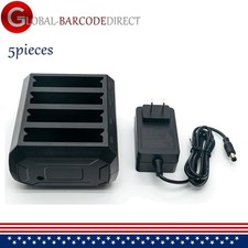 5x Charger Cradle Power Adapter for Zebra Motorola TC75 TC70 TC77 TC72