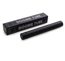 Doobie Tube Black- Air Tight Steel Tube-Roll,Store and Smoke