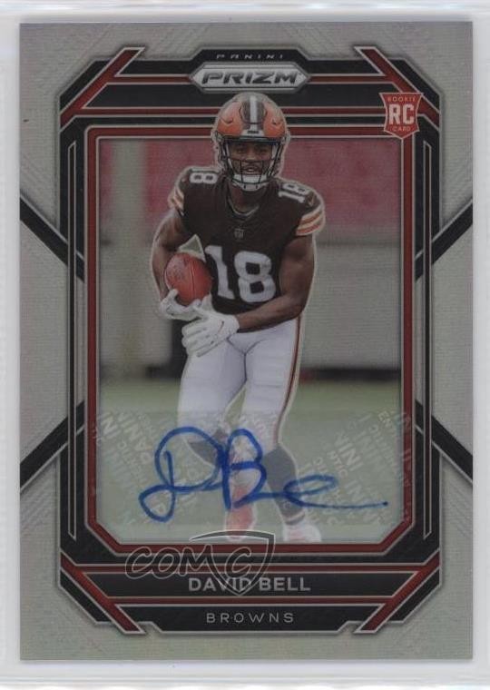 2022 Panini Prizm Rookies Silver Prizm Auto David Bell #334 Rookie Auto RC 0hj7