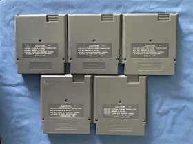 NINTENDO NES VINTAGE VIDEO GAMES ~LOT OF 10 WITH SLEEVES~ ARCH RIVALS, TOP GUN&hellip;