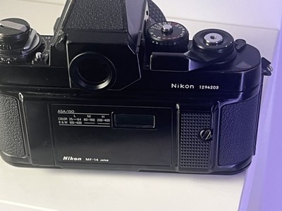 Nikon F3 35mm SLR Film Camera Body film tested and Lens lot | eBay