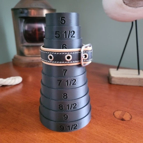 蔻驰Y2K黑色棕褐色皮革包裹式手链纯银925扣手链 — 第 2/4 张图片