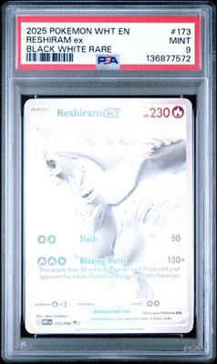 Reshiram ex 173/086 Sv: White Flare Holo for sale online | eBay