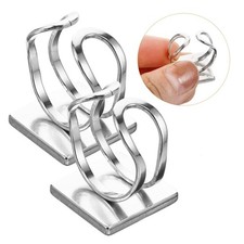  6 Pcs Bezels for Jewellery Making Adjustable Finger Rings Components