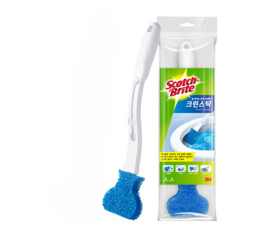 3M Scotch-Brite Toilet Cleaning Wand Handle 1pc Bathroom Cleaner Tool