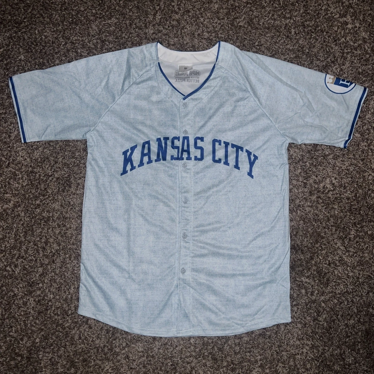 Maillot Vintage Kansas City Royals – MLB – Taille XL Homme – Gris – Dynasty Series