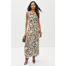 Shona Joy Kinetic Asymmetric Panel Maxi Dress - Sz 4