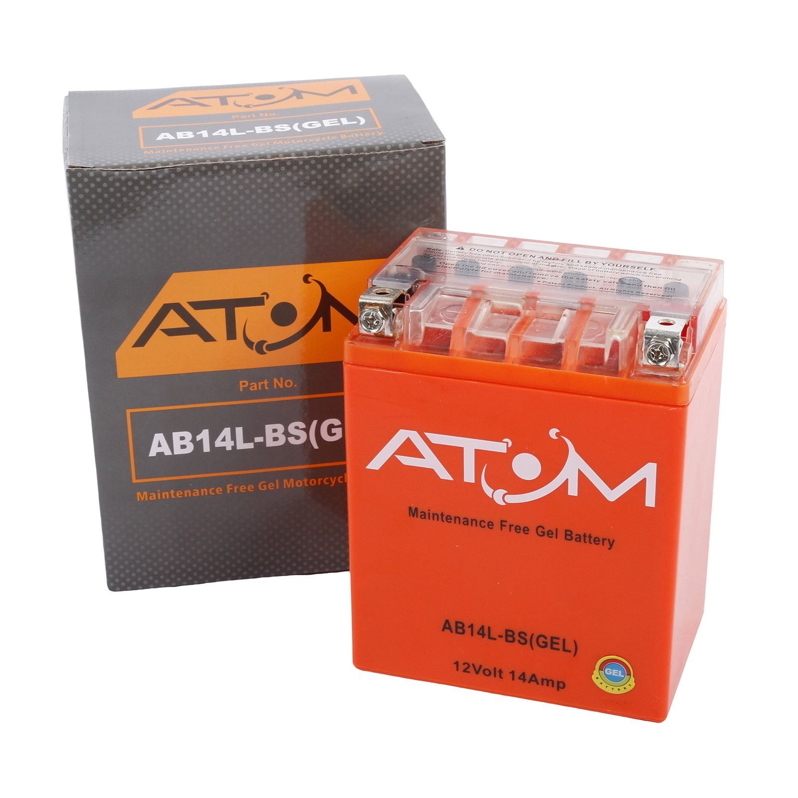 Suzuki GSX-R 1100 91-92 - AB14L-BS Atom Gel Motorcycle Battery