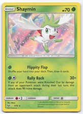 Shaymin 7/73 Shining Legends Holo Rare Pokemon Card LP