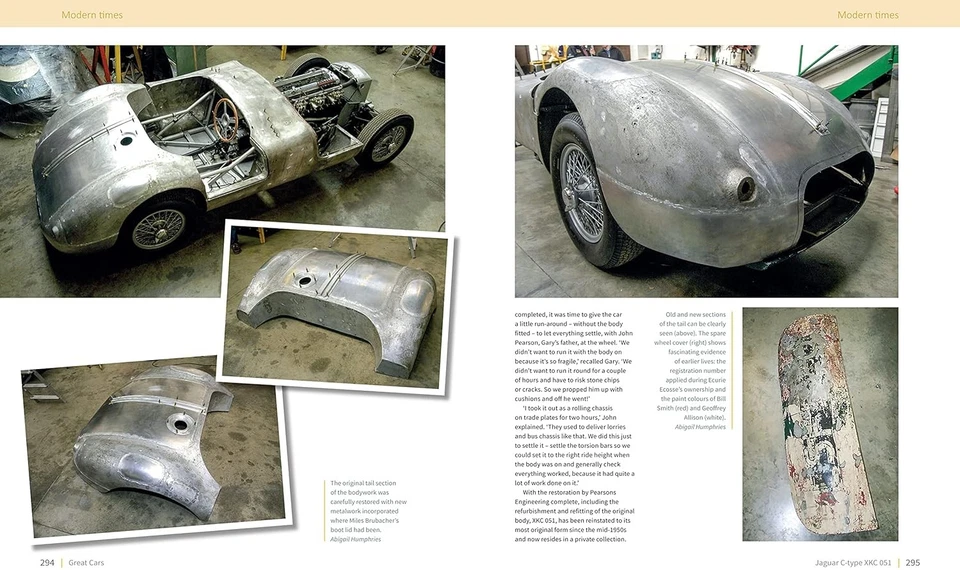 Jaguar C-Type The Autobiography Of XKC 051 Le Mans Cunningham Racing Book — 第 3/4 张图片