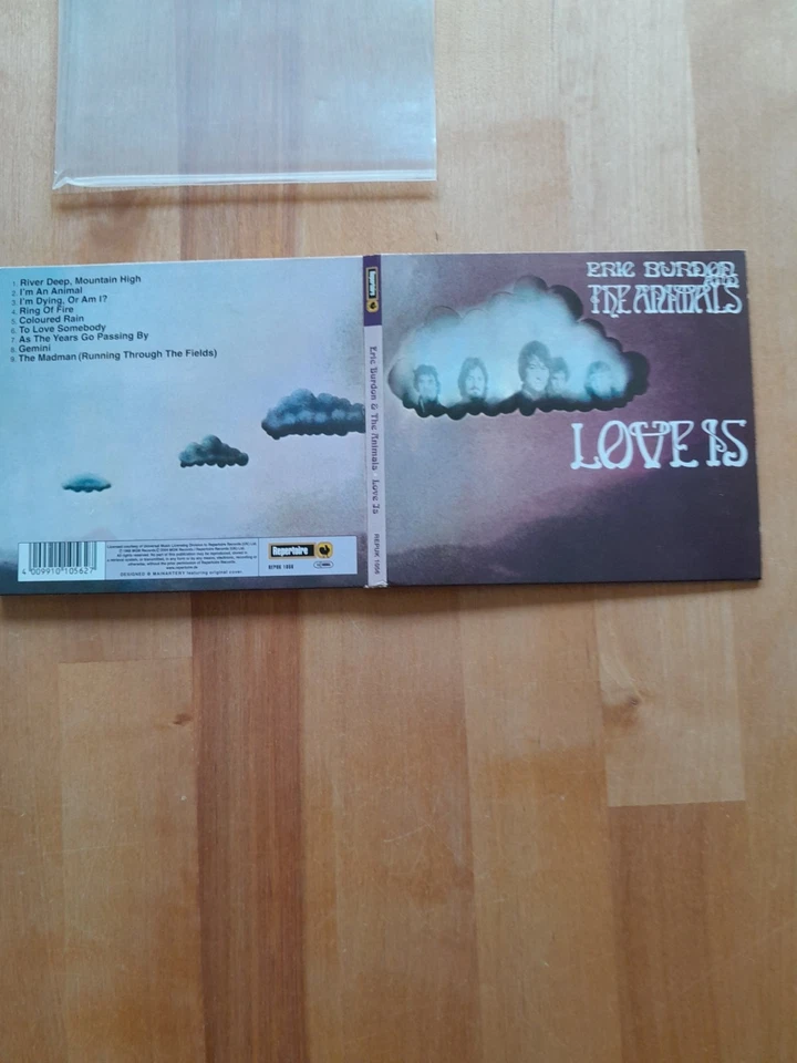 ERIC BURDON & THE ANIMALS - LOVE IS (1968)  DIGIPAK   REPERTOIRE  ! SEHR GUT ! - Bild 2 von 4