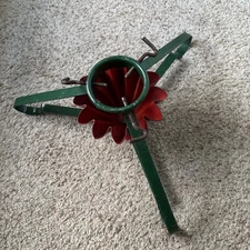 Vtg 50's S-B MFG Co. Milwaukee 3 Leg Christmas Tree Stand Retro Heavy Duty MCM