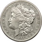 1884-S Morgan Silver Dollar $1, Extremely Fine XF+, Cleaned
