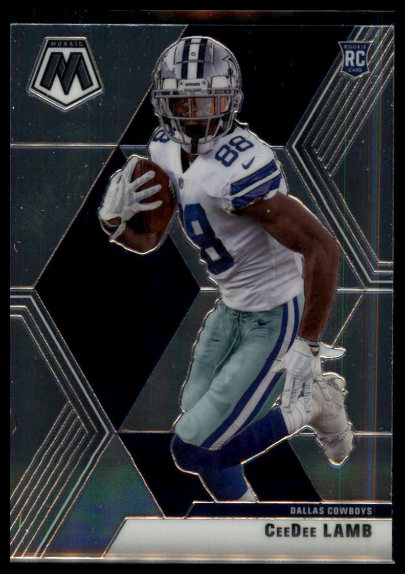 CeeDee Lamb 2020 Panini Mosaic #207 Rookie Dallas Cowboys