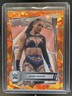 2025 Topps Chrome Sapphire WWE Jaida Parker Orange Refractor #/25