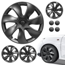 Wheel Cover for Model Y 19 Inch 2019 2020 2021 2022 2023 2024 Upgrade Abs Mat...