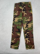 Polo Ralph Lauren Pants Boys Size 18 Brown Green Camo Prepster Drawstrings