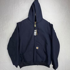 Carhartt Active Jacket Quilt Lined Mens XL Tall J140 DNY Dark Navy Blue NWT NOS