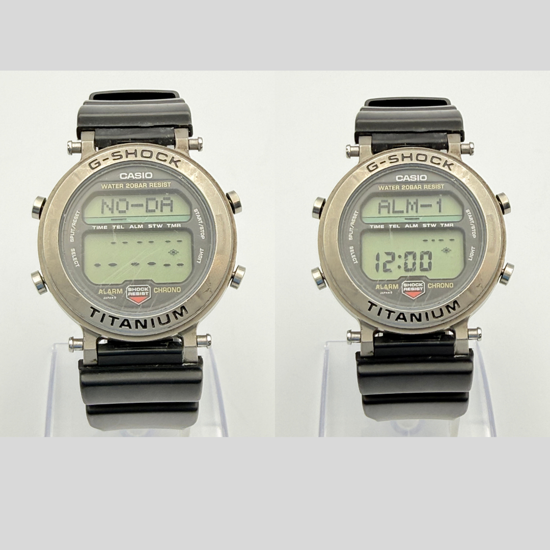 Casio G-Shock MRG-1 Silver Men's Vintage Titanium Digital Watch