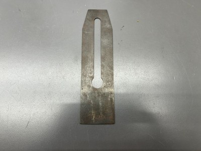 VINTAGE STANLEY RULE & LEVEL Co 2'' X 7.25'' PLANE IRON CUTTER BLADE 1909-1912