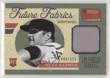 2013 Panini America's Pastime Future Fabrics 43/125 Cory Rasmus #CR gn7