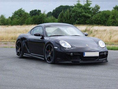 Front Bumper spoiler / skirt / valance For Porsche Cayman 987 2005-2009