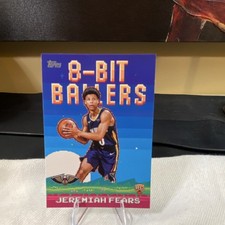 Topps 2025-26 8-Bit Ballers Rookie Jeremiah Fears #8B-37 New Orleans Pelicans