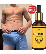 Ayurvedic Men’s Wellness Oil -Big Bull Intimify 15ml, Natural & Powerful Care A1