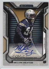 2012 Topps Strata Rookie Gold 58/99 Melvin Ingram III #RA-MI Auto 0b2