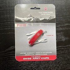 Swiss Army Red Classic Pocket Knife 7 Function Knife -0.6223-X107