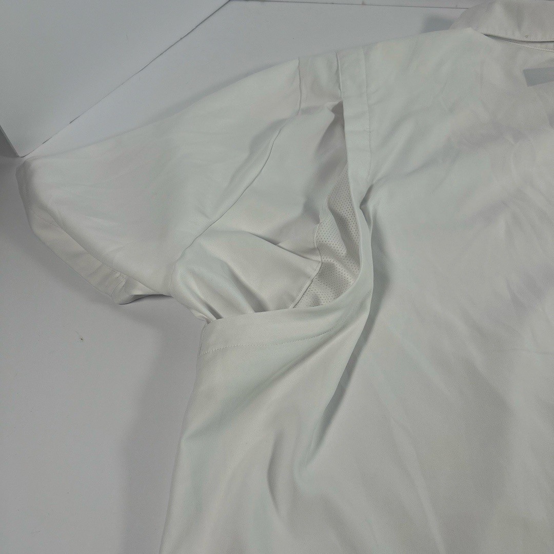 Adidas Polo Shirt Mens Size 2XL White w/ maroon Tigers Logo Athletic Fanwear thumbnail 14