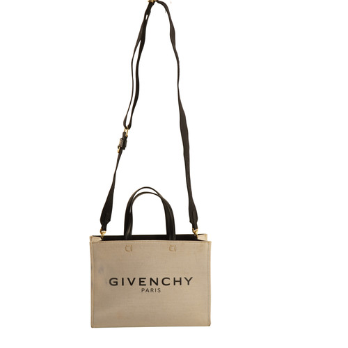 Chic Givenchy Small G Tote Canvas Bag with Crossbody Strap - Free Shipping USA
