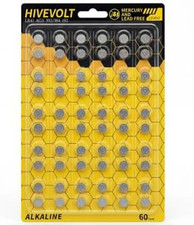 Lr41 Button Batteries 60 Pack, Ag3 L736 392 384 192 Long Lasting Button Battery,