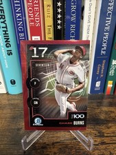 2025 Bowman Bowman Scouts Top 100 Chase Burns #BTP-17 Red Refractor /5 (RC)