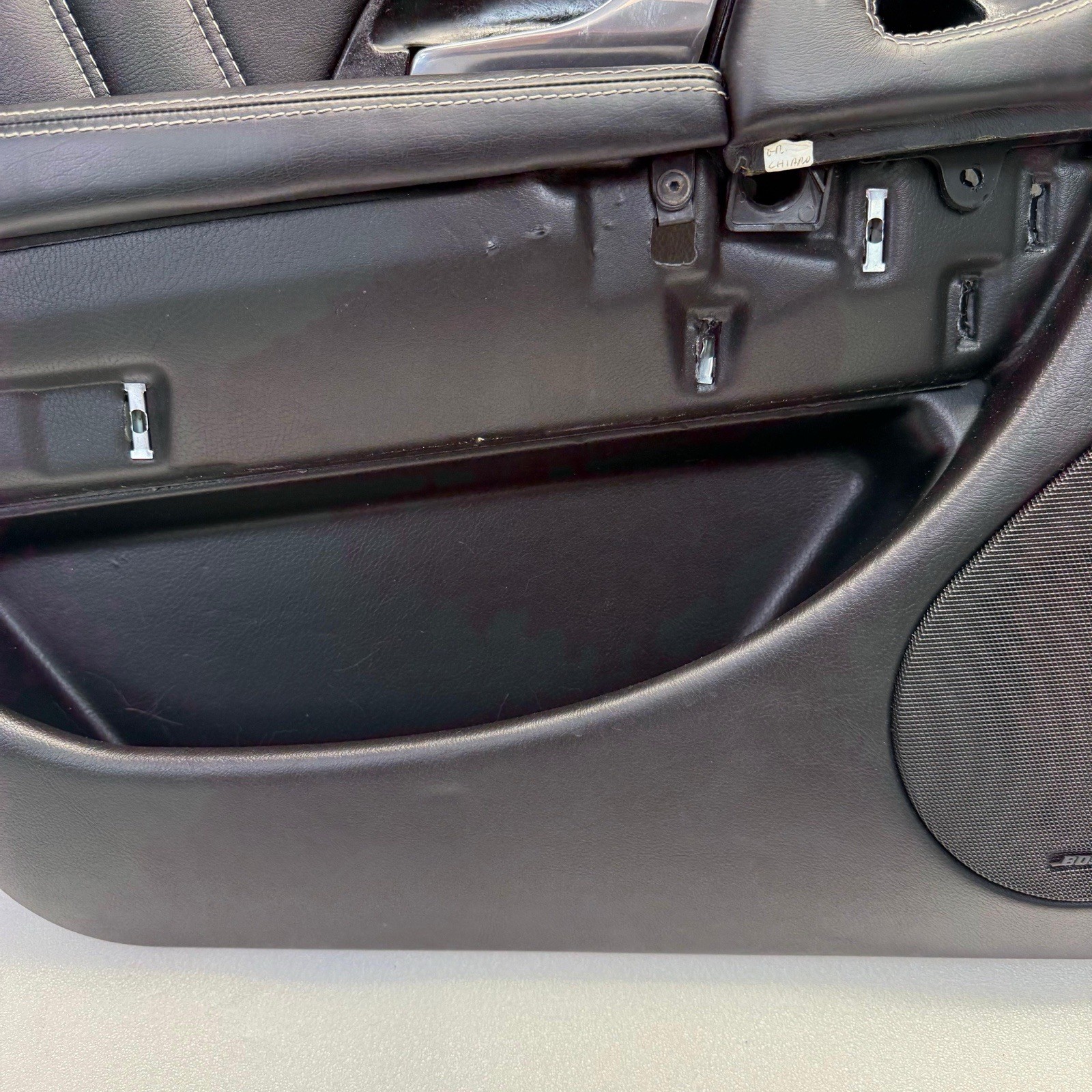 03-13 Maserati Quattroporte M139 Rear Left Side Door Panel Black OEM